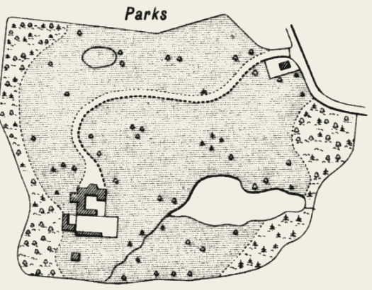 The park specimen from Plate IV, Conventional Signs and Writing, 1923